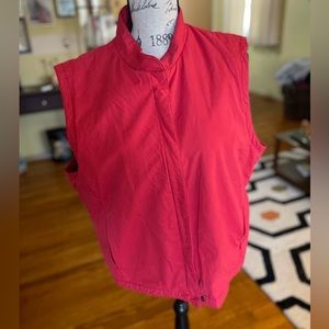 Vintage Pendleton Red Zip Up Vest